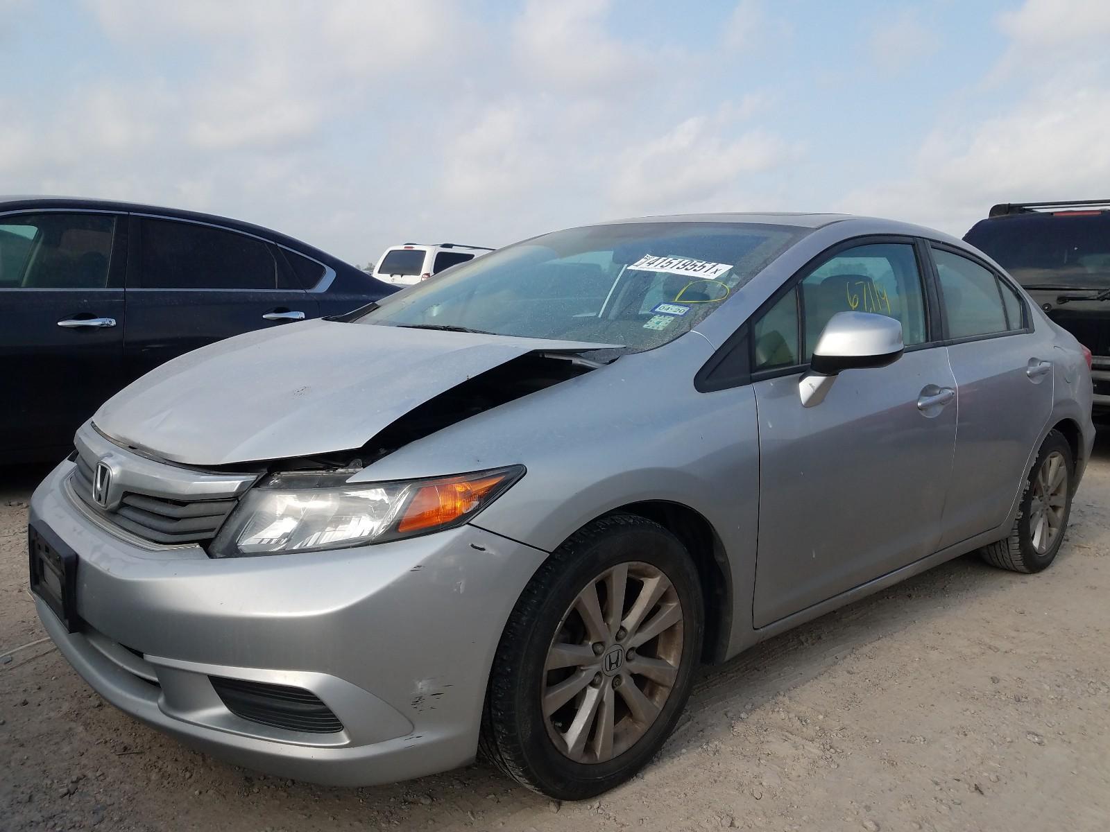 2012 Honda Civic Ex - Фото 2