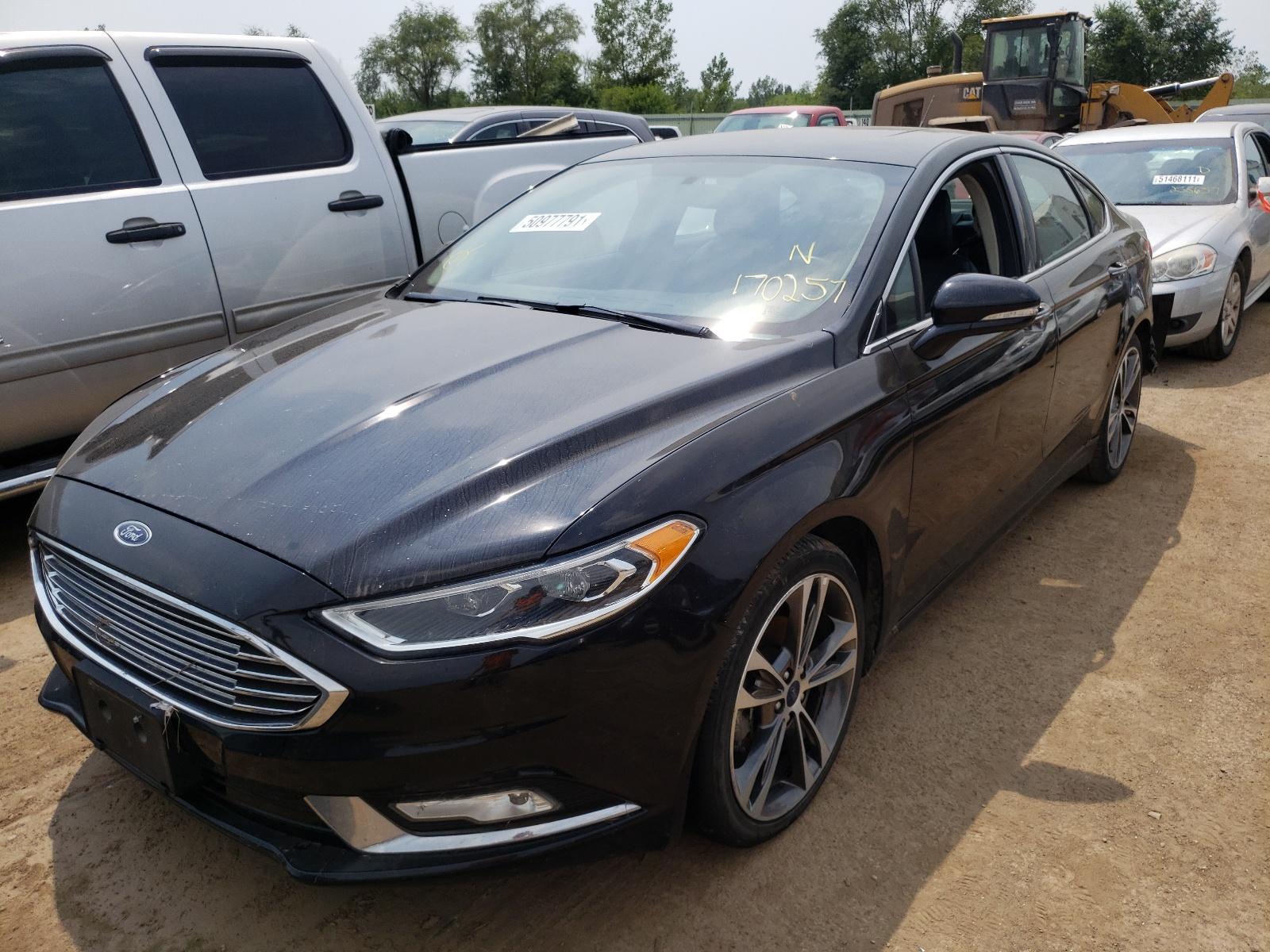2017 Ford Fusion Titanium - Фото 2
