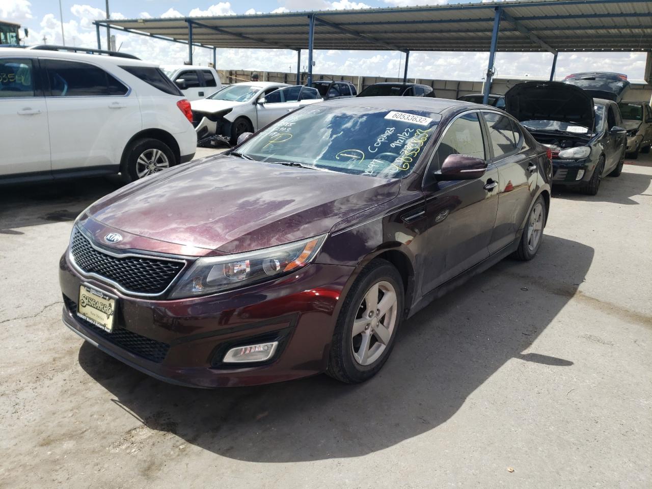 2014 Kia Optima Lx - Фото 2