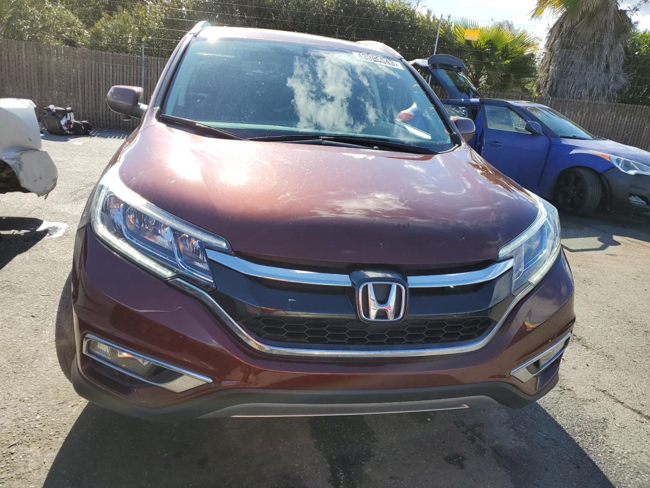 2016 Honda Cr-V Exl - Фото 5