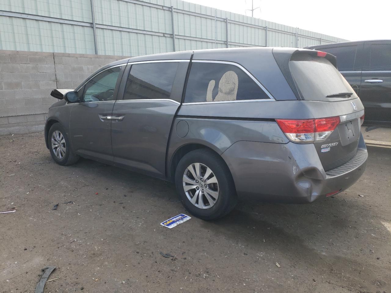 2015 Honda Odyssey Exl - Фото 2