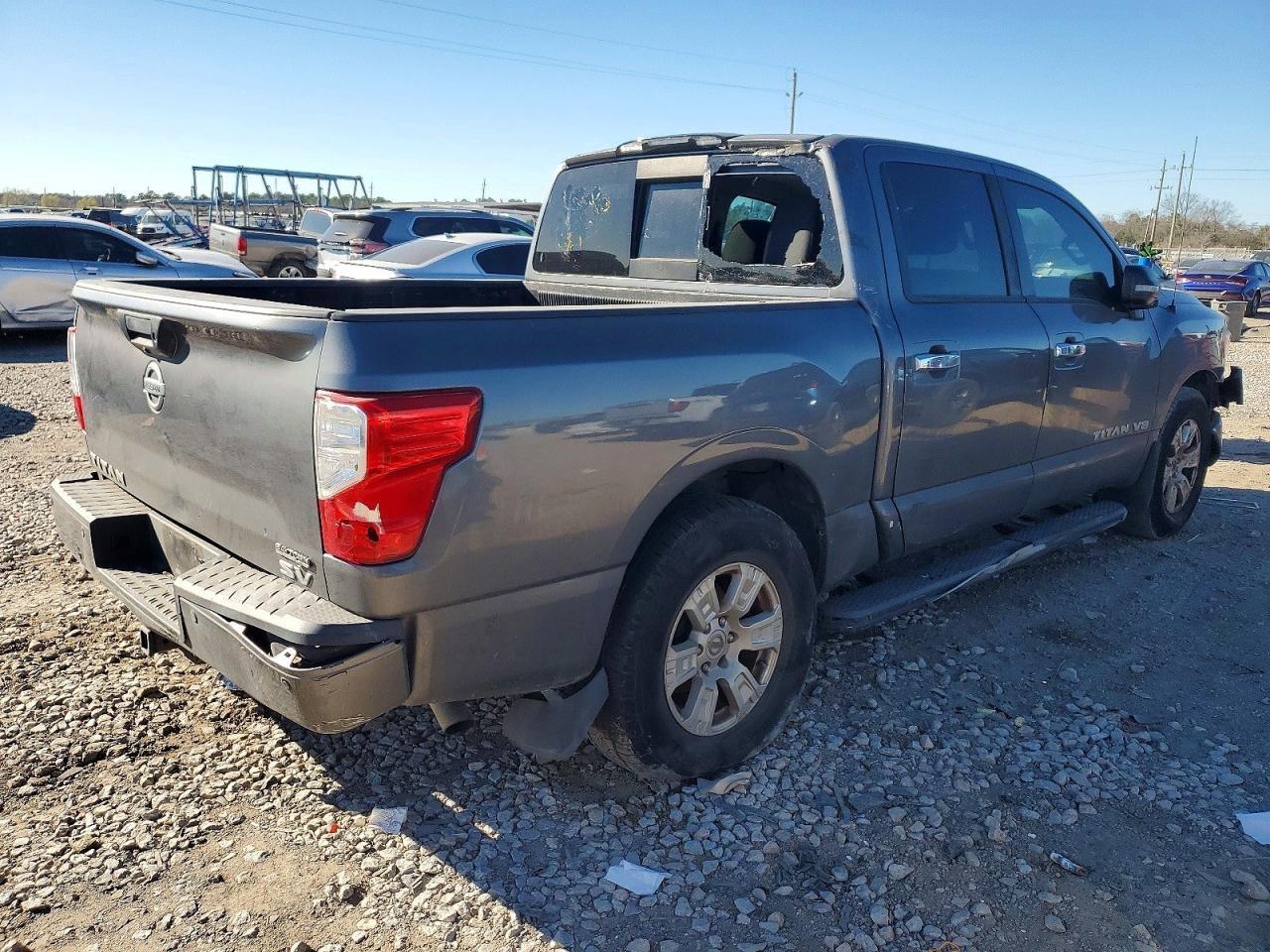 2019 Nissan Titan 2Wd V8 Crew Cab 5.6L Sv - Фото 3