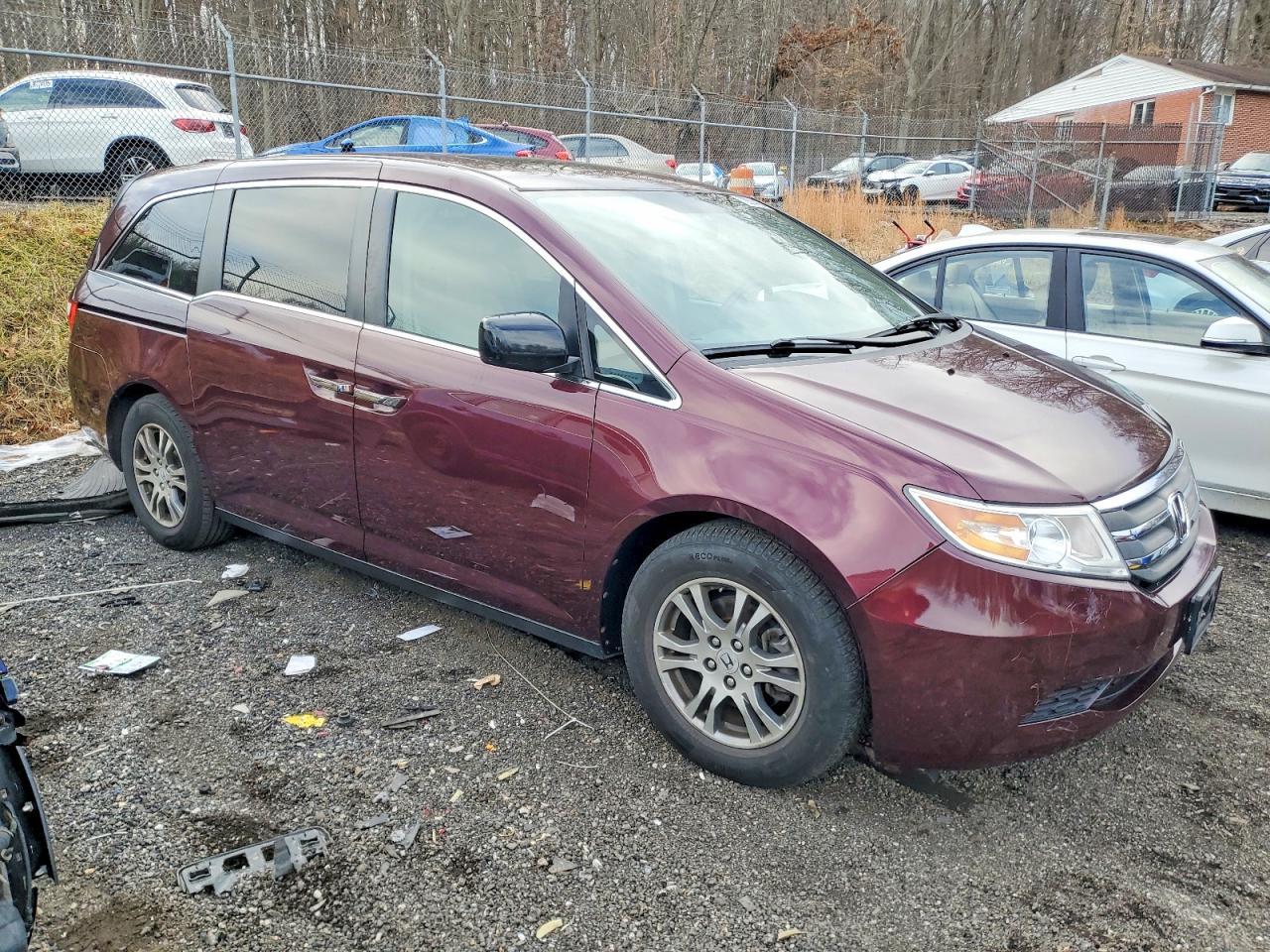 2013 Honda Odyssey Exl - Фото 4