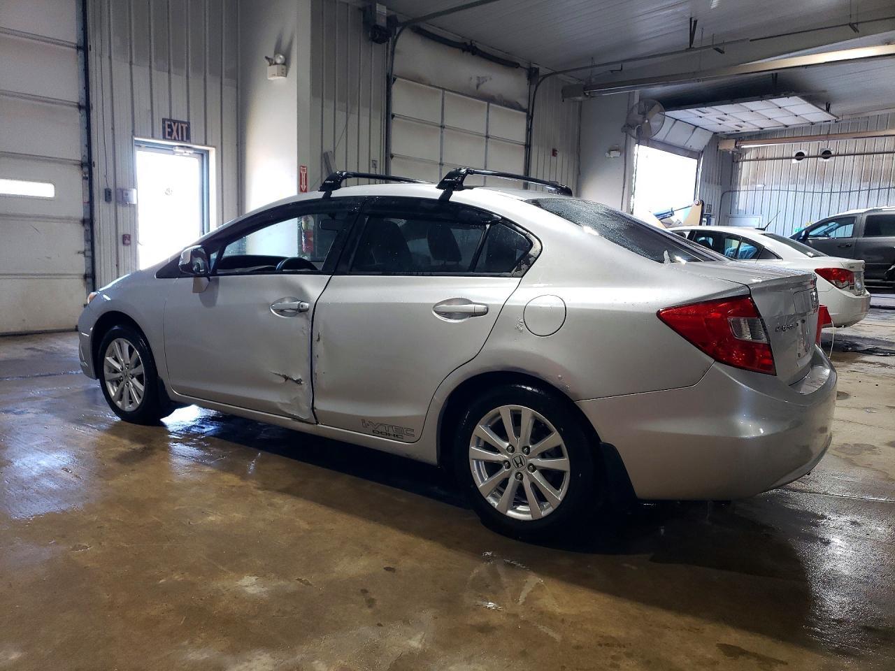 2012 Honda Civic Ex - Фото 2