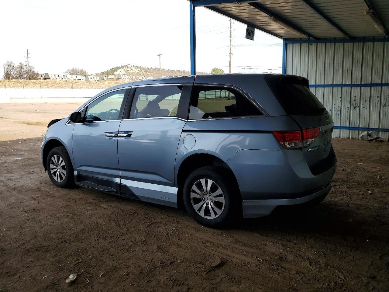 2014 Honda Odyssey Exl - Фото 2