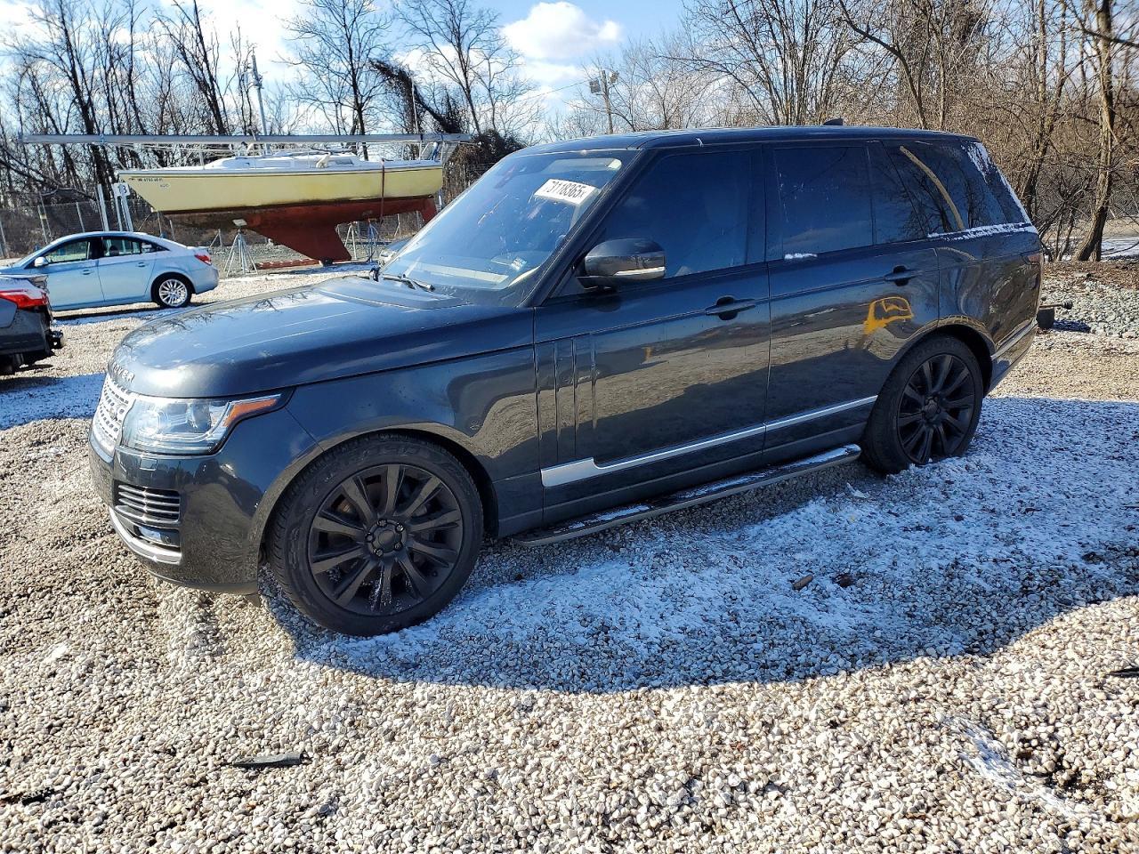 2017 Land Rover Range Rover Hse