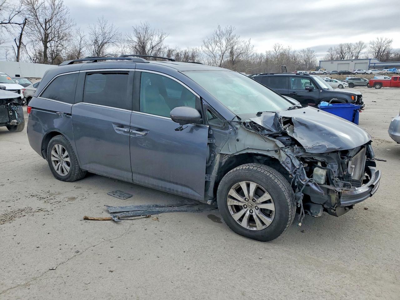 2014 Honda Odyssey Exl - Фото 4