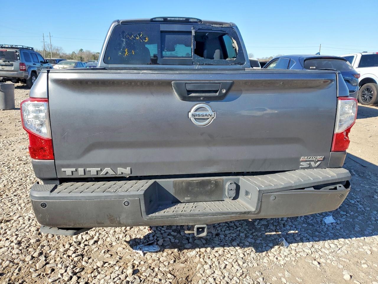 2019 Nissan Titan 2Wd V8 Crew Cab 5.6L Sv - Фото 6