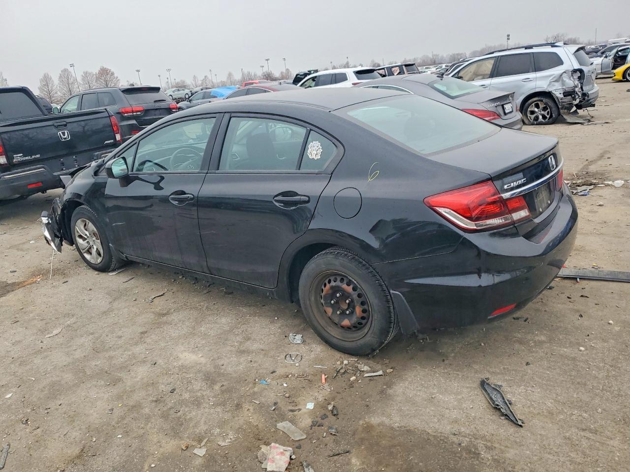 2015 Honda Civic Lx - Фото 2
