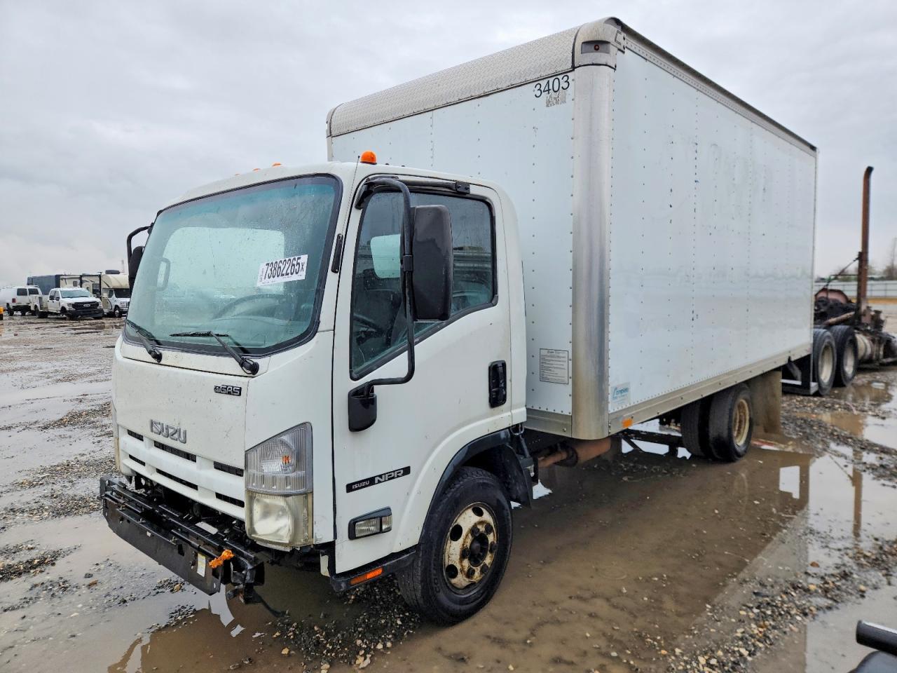 2015 Isuzu Npr Box Truck