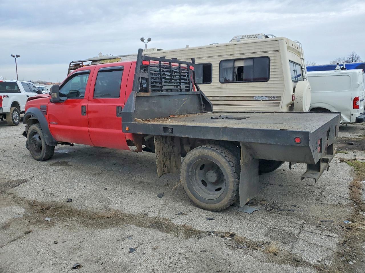 2002 Ford F350 Super Duty Flatbed Truck - Фото 2