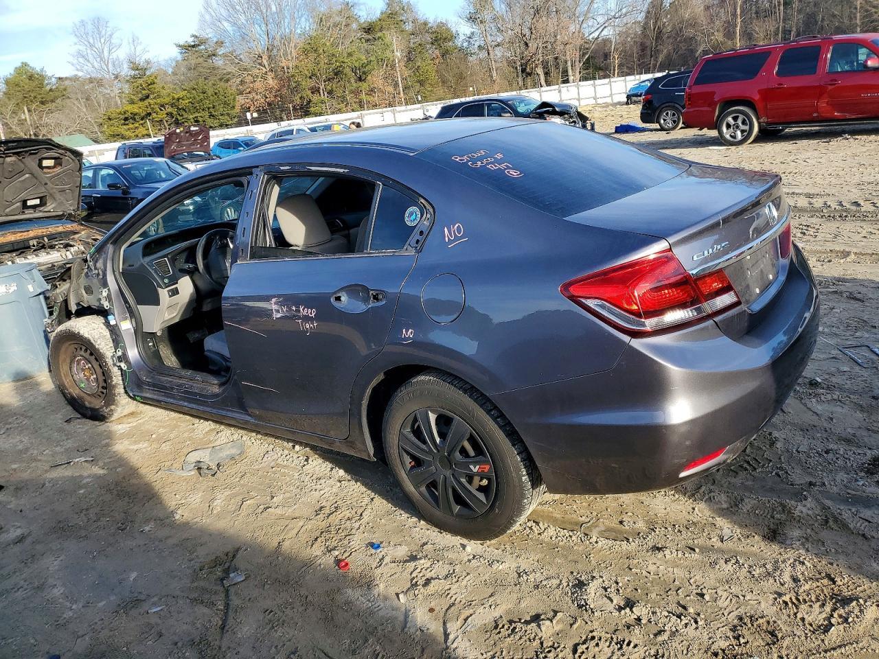2014 Honda Civic Lx - Фото 2