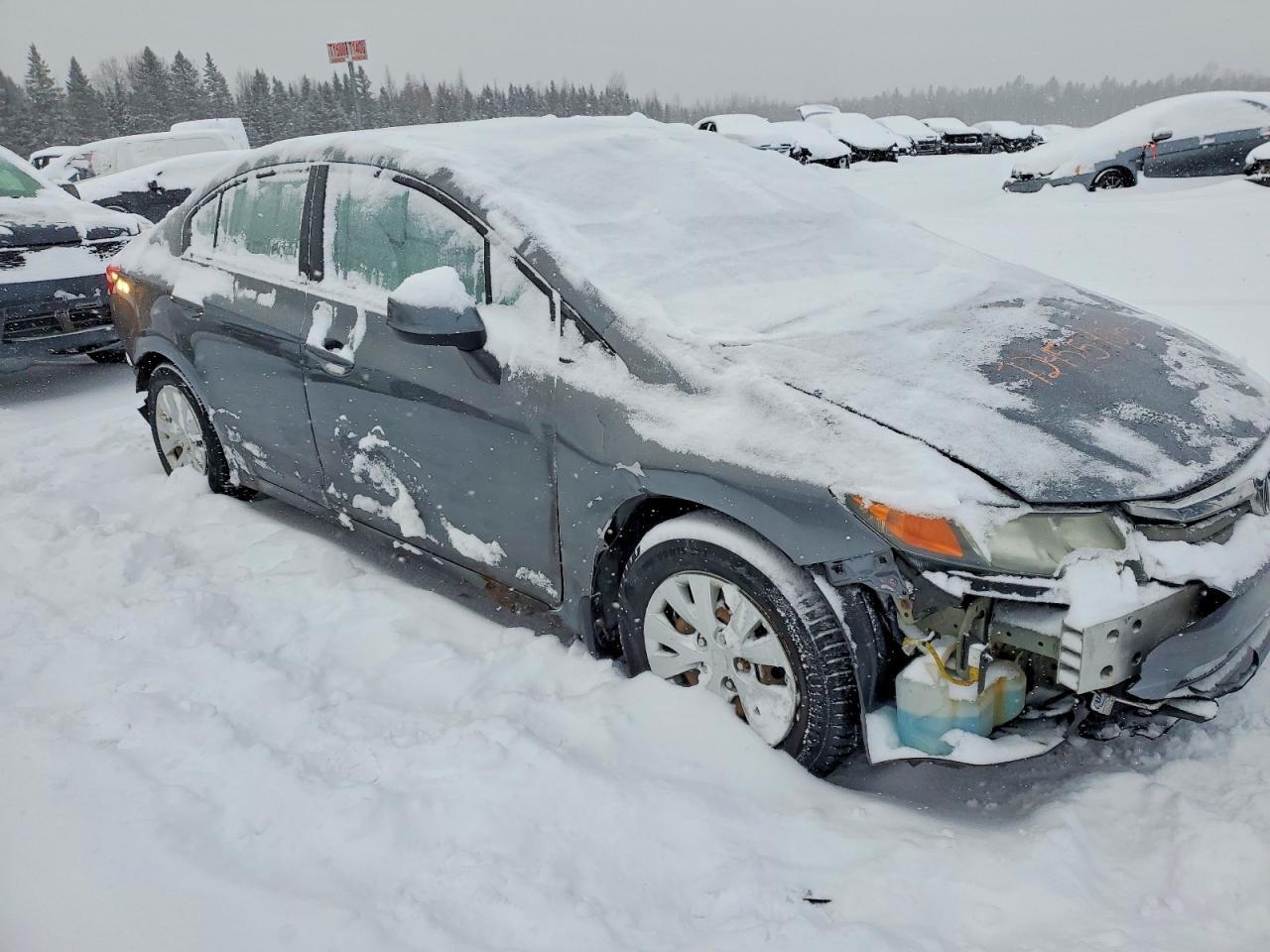 2012 Honda Civic Lx - Фото 4