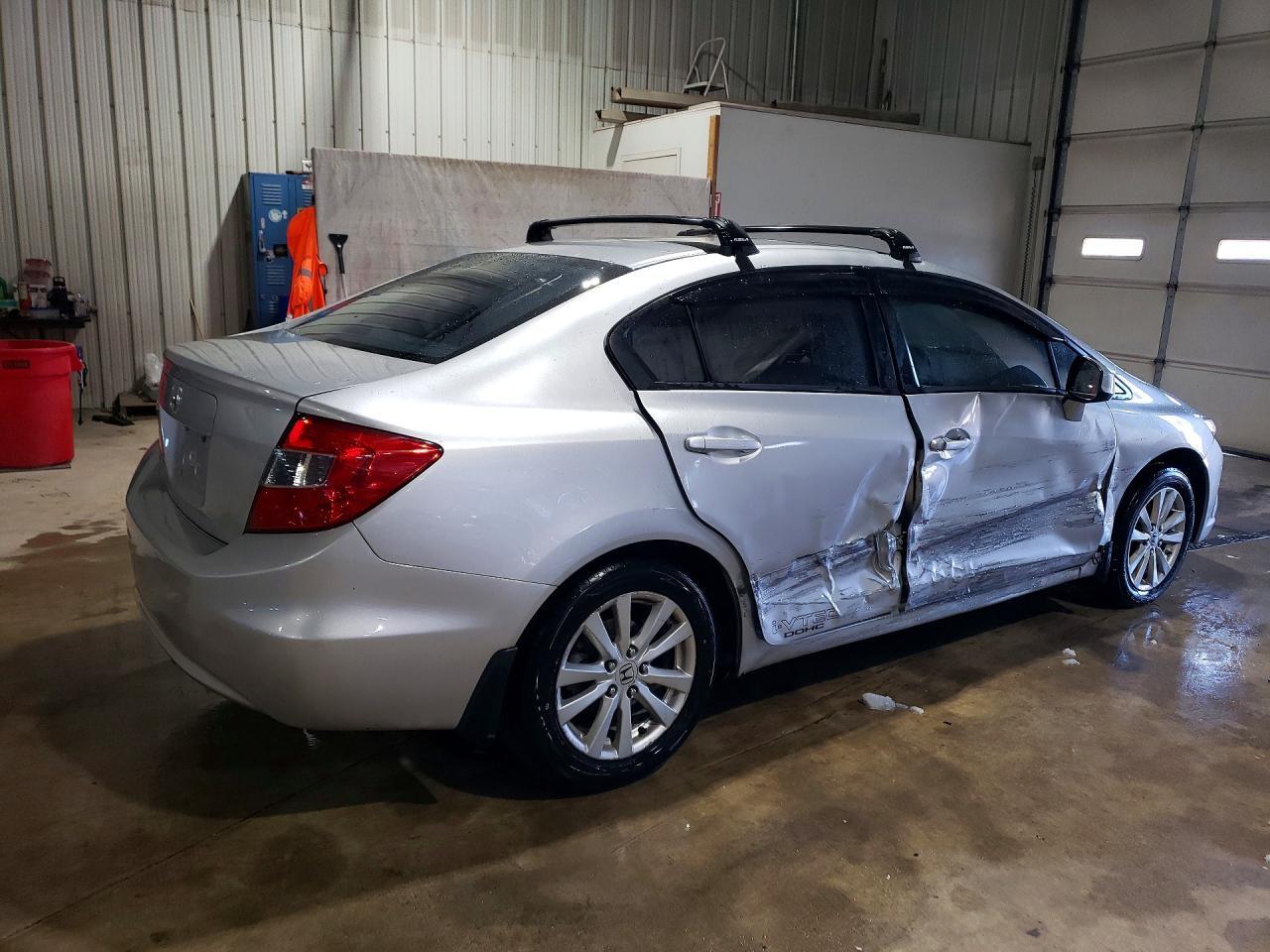 2012 Honda Civic Ex - Фото 3