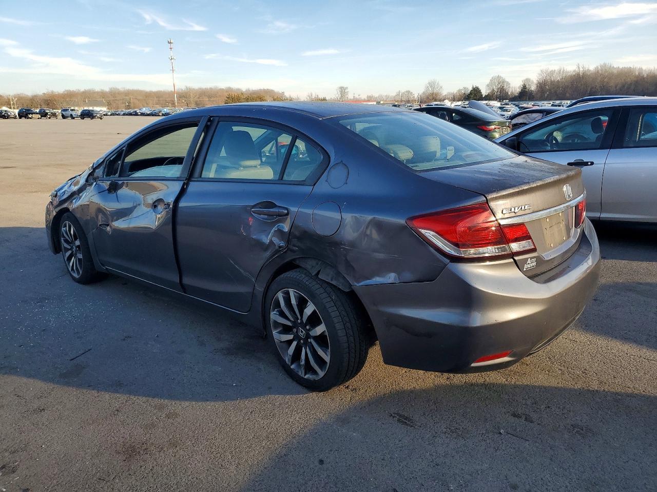2014 Honda Civic Exl - Фото 2