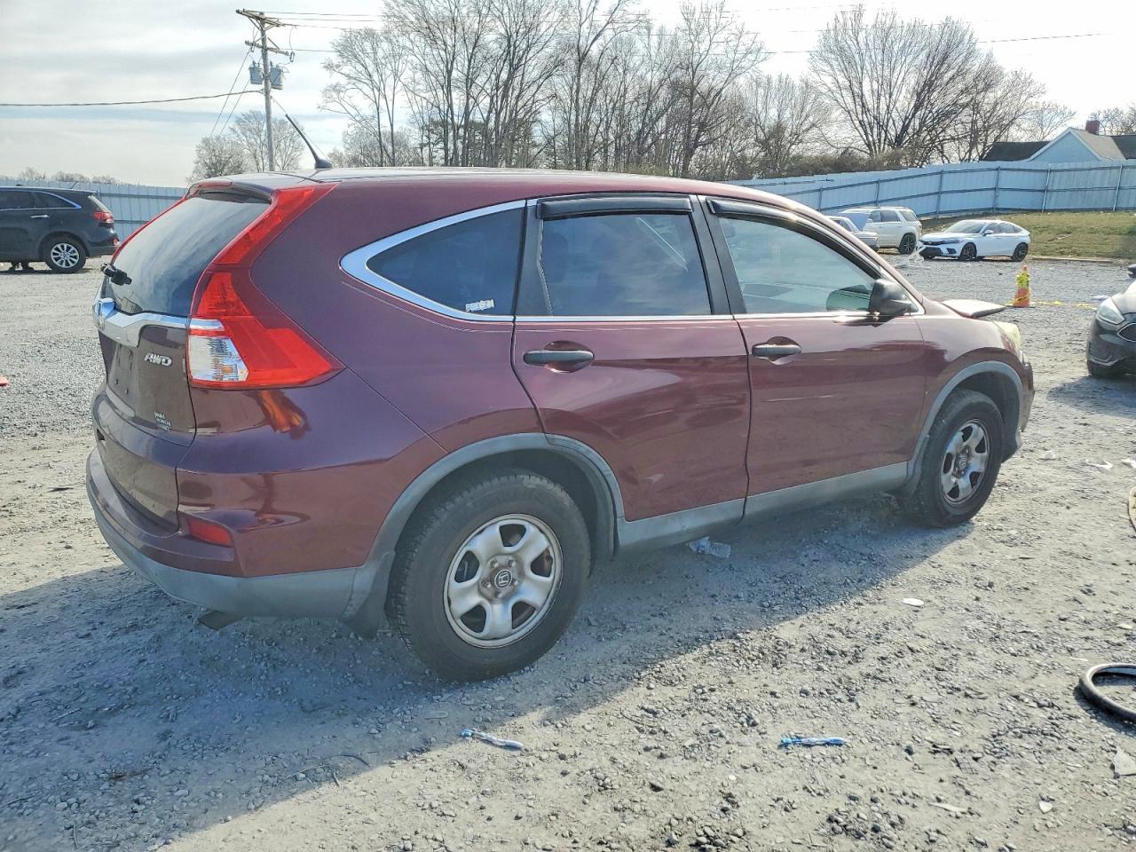 2015 Honda Cr-V Lx - Фото 3