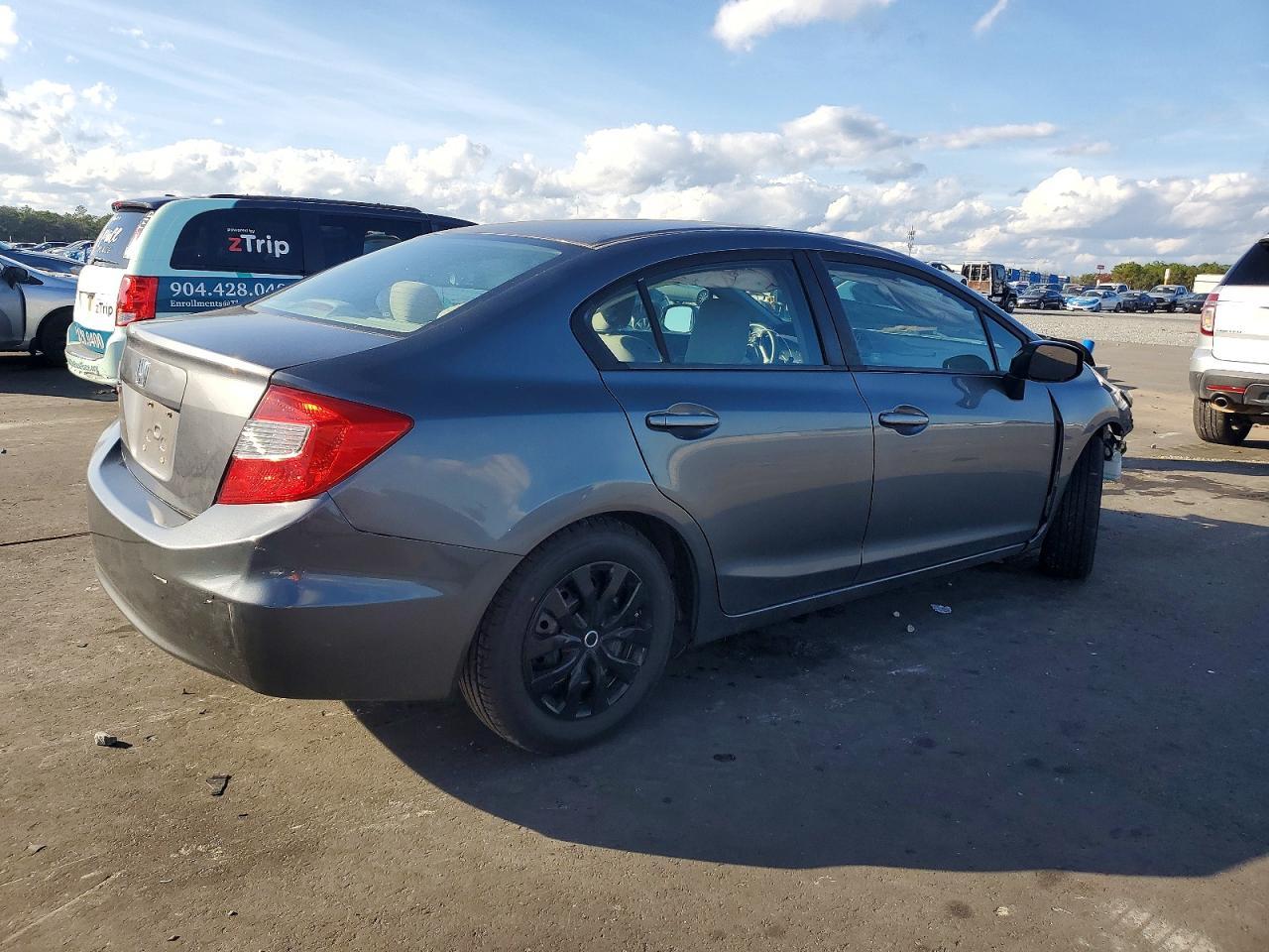 2012 Honda Civic Lx - Фото 3