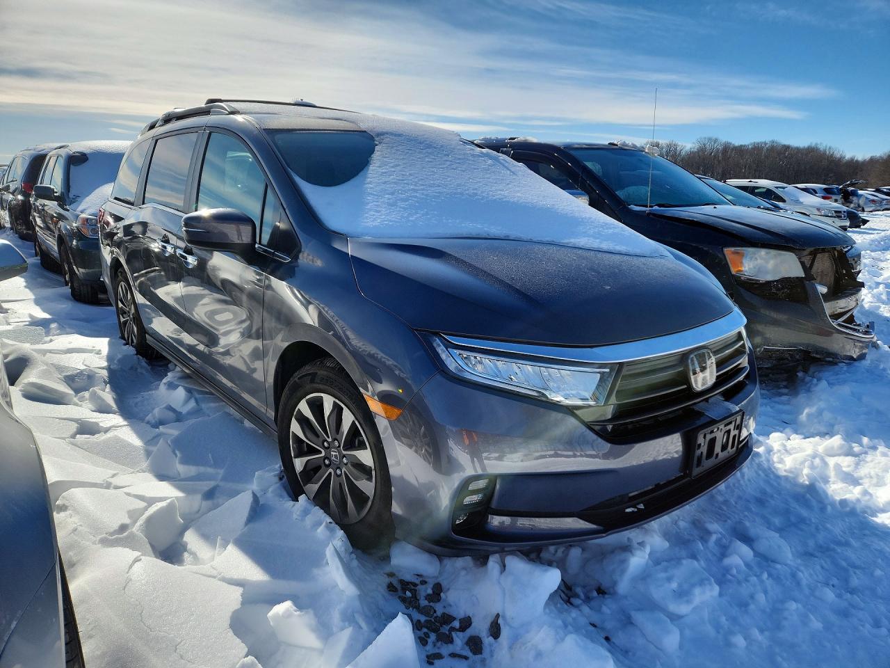 2022 Honda Odyssey Exl - Фото 4