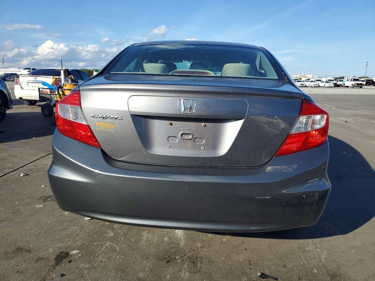 2012 Honda Civic Lx - Фото 6