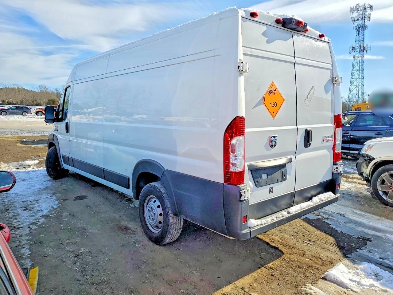 2021 Ram Promaster 3500 Cargo Van High Roof 159 Wb Ext - Image 2