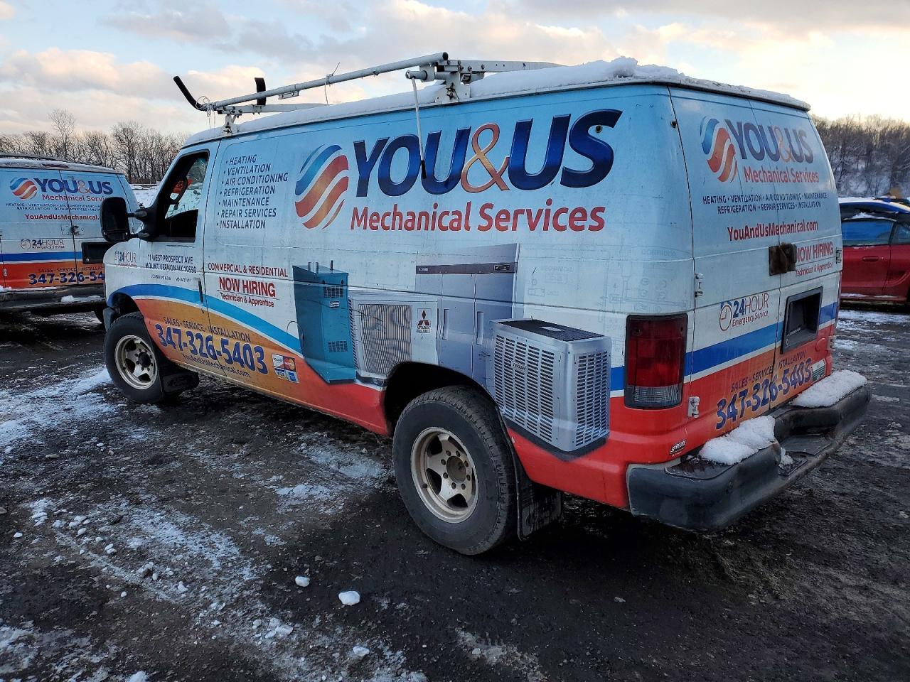 2008 Ford E350 Utility / Service Van - Фото 2