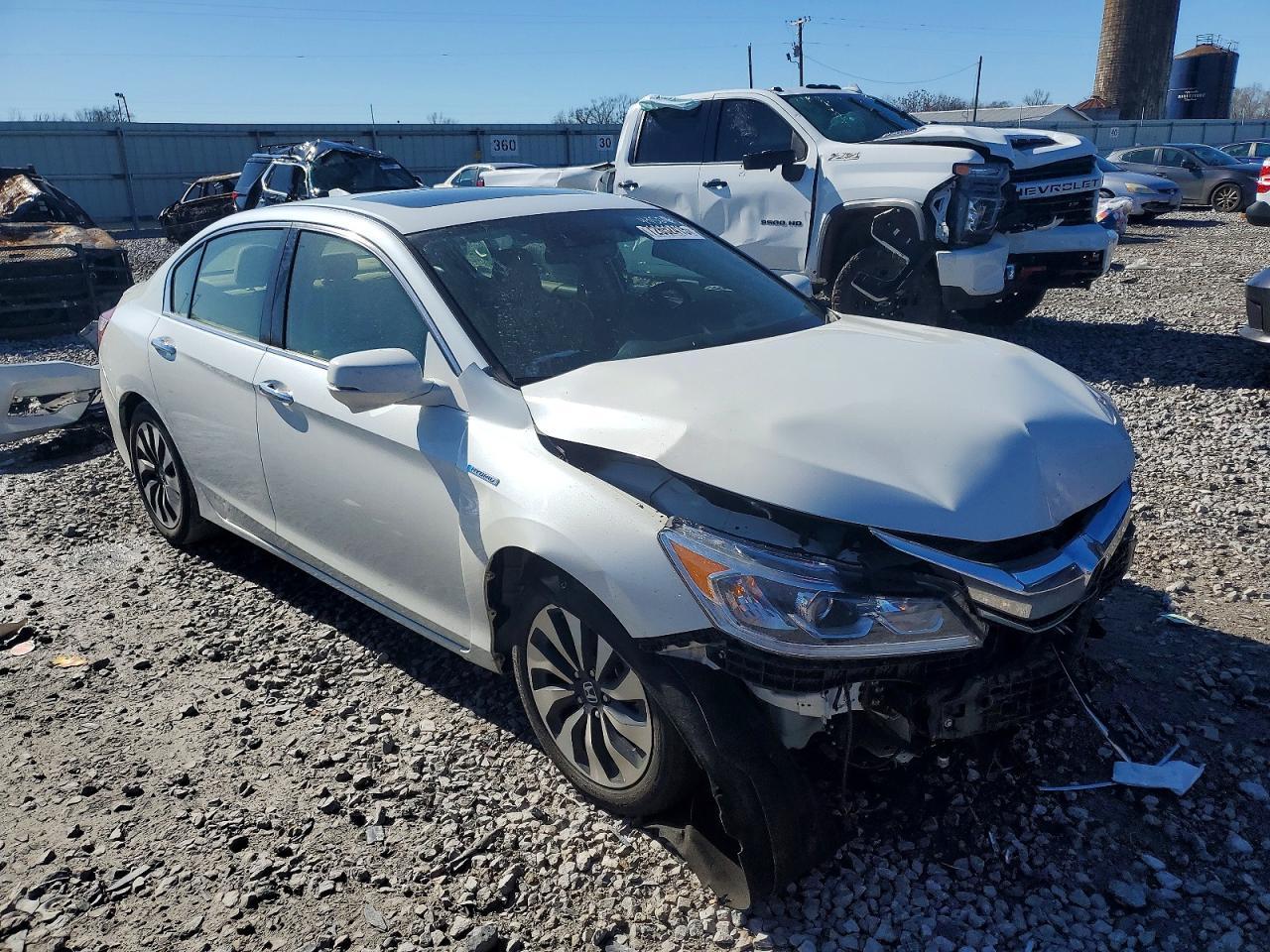 2017 Honda Accord Hybrid Exl - Фото 4