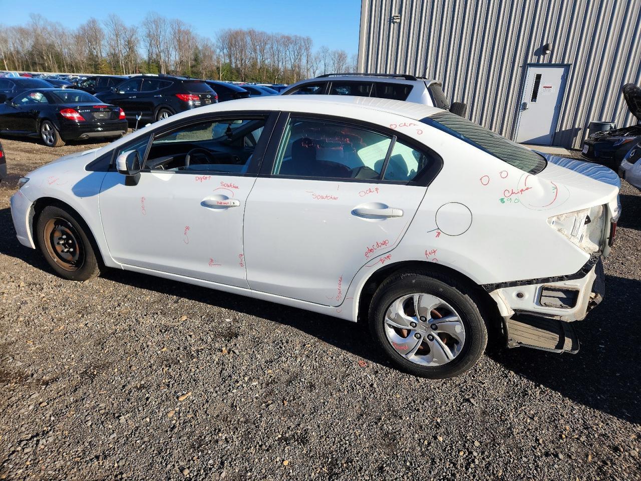 2015 Honda Civic Lx - Фото 2