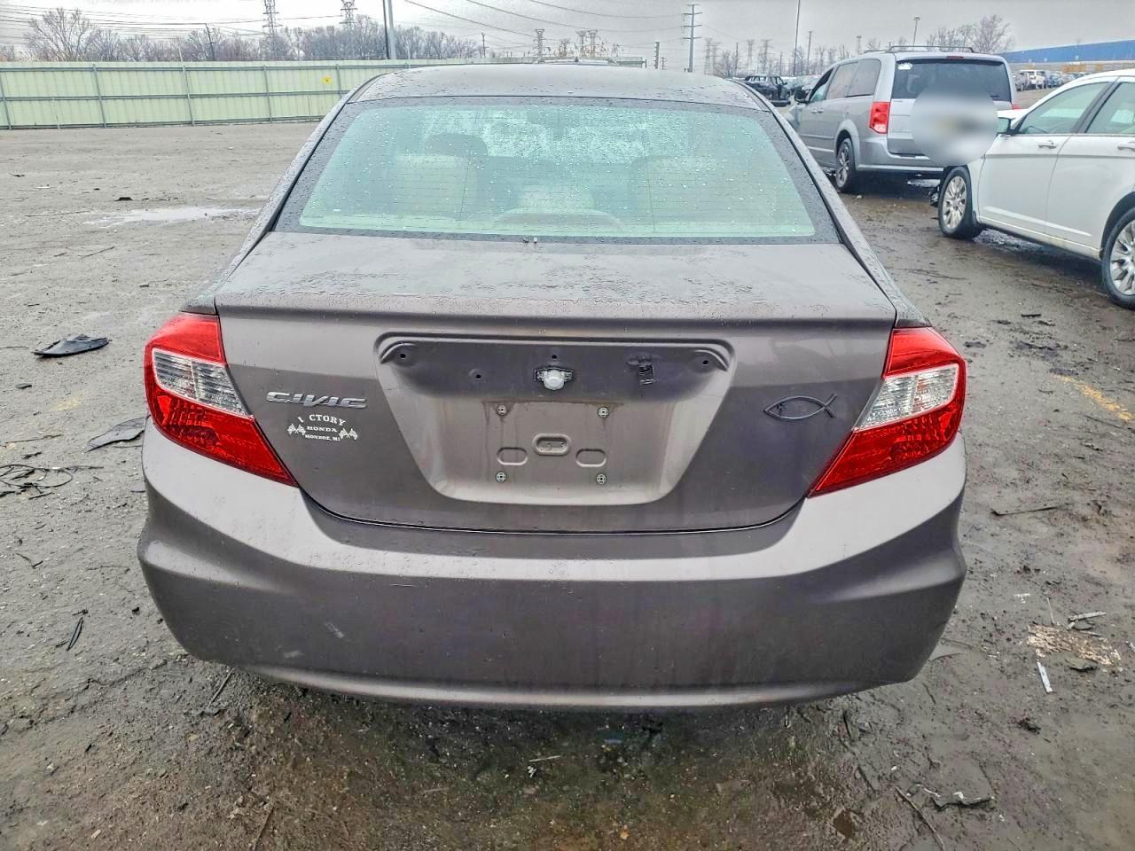 2012 Honda Civic Lx - Фото 6