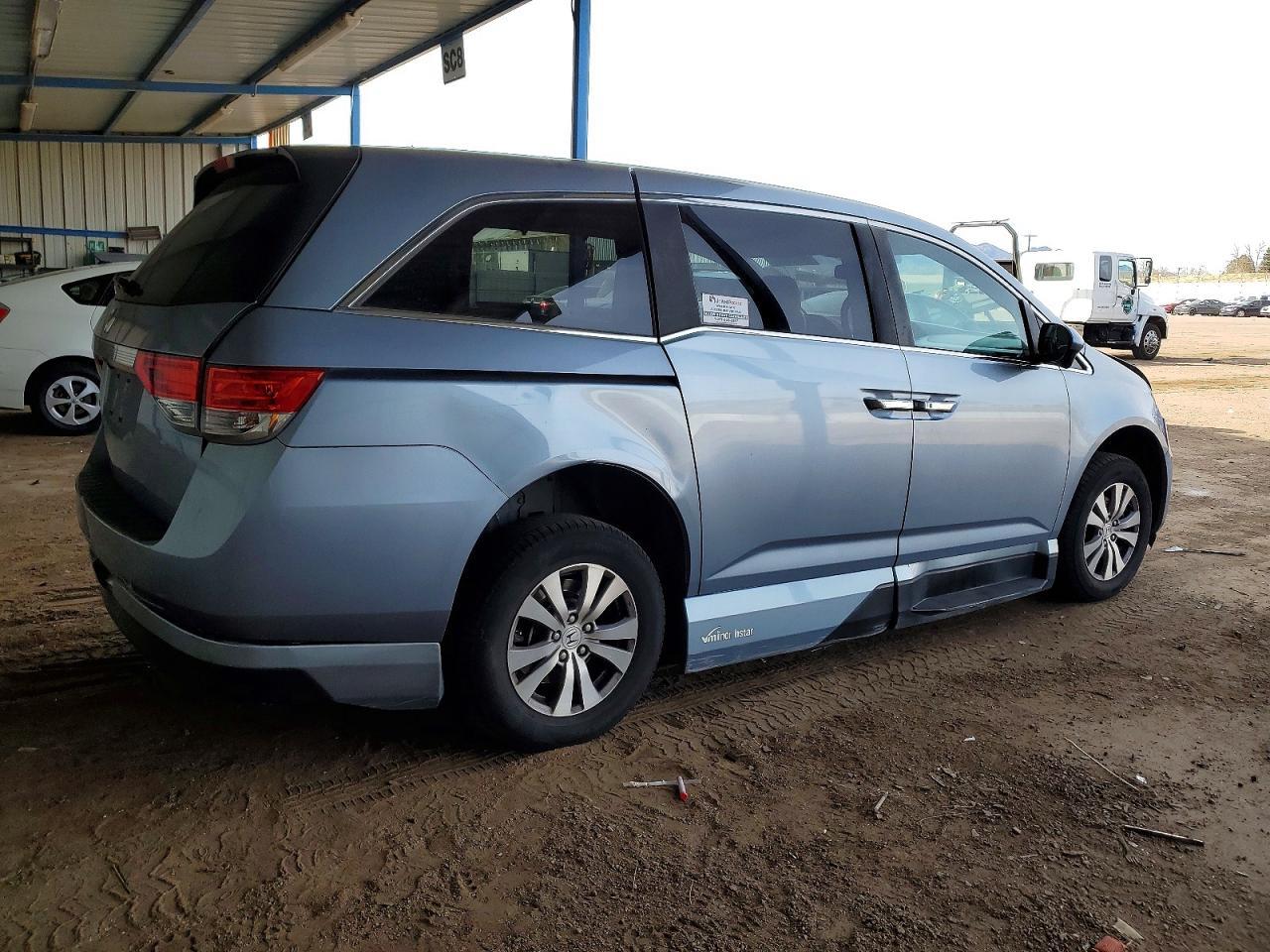 2014 Honda Odyssey Exl - Фото 3