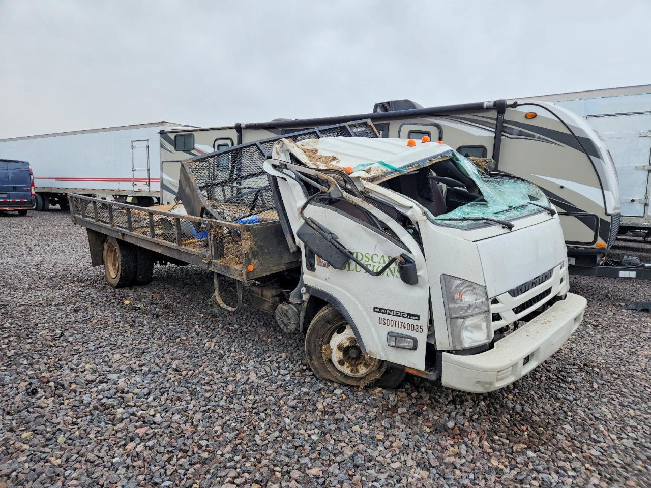 2016 Isuzu Npr Hd Flatbed Truck - Image 4