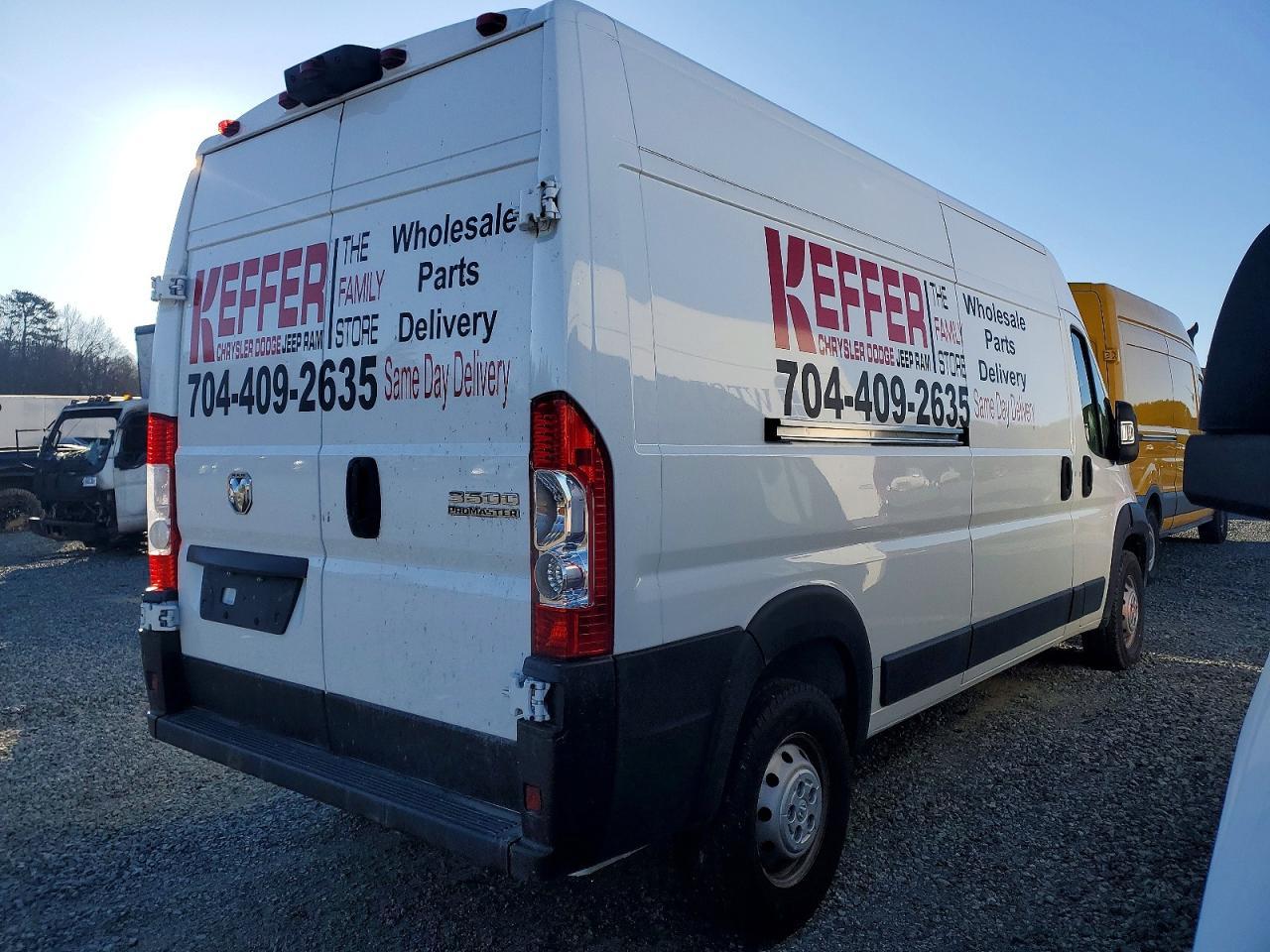 2023 Ram Promaster 3500 Delivery Van - Image 3