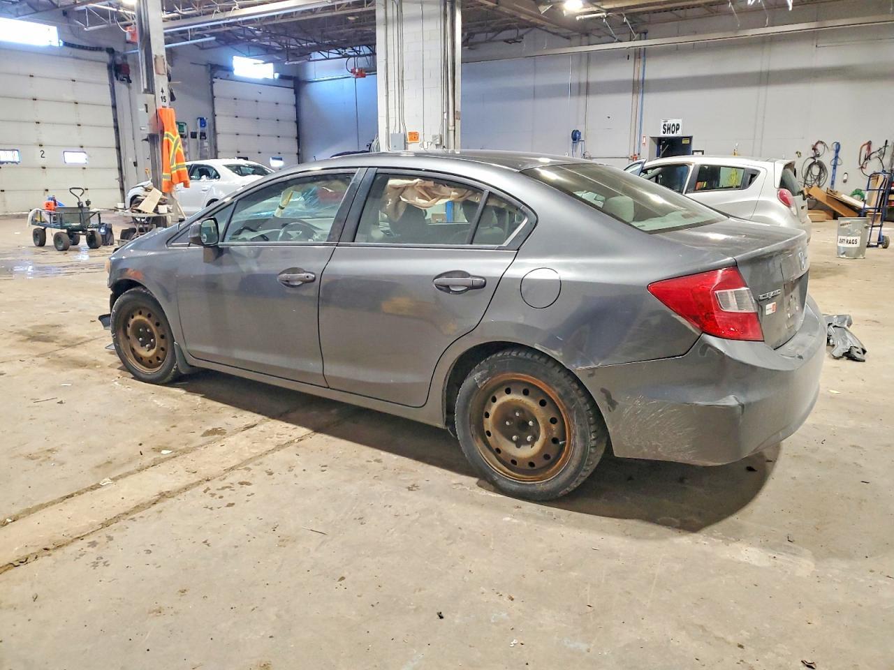 2012 Honda Civic Lx 4Dr - Фото 2
