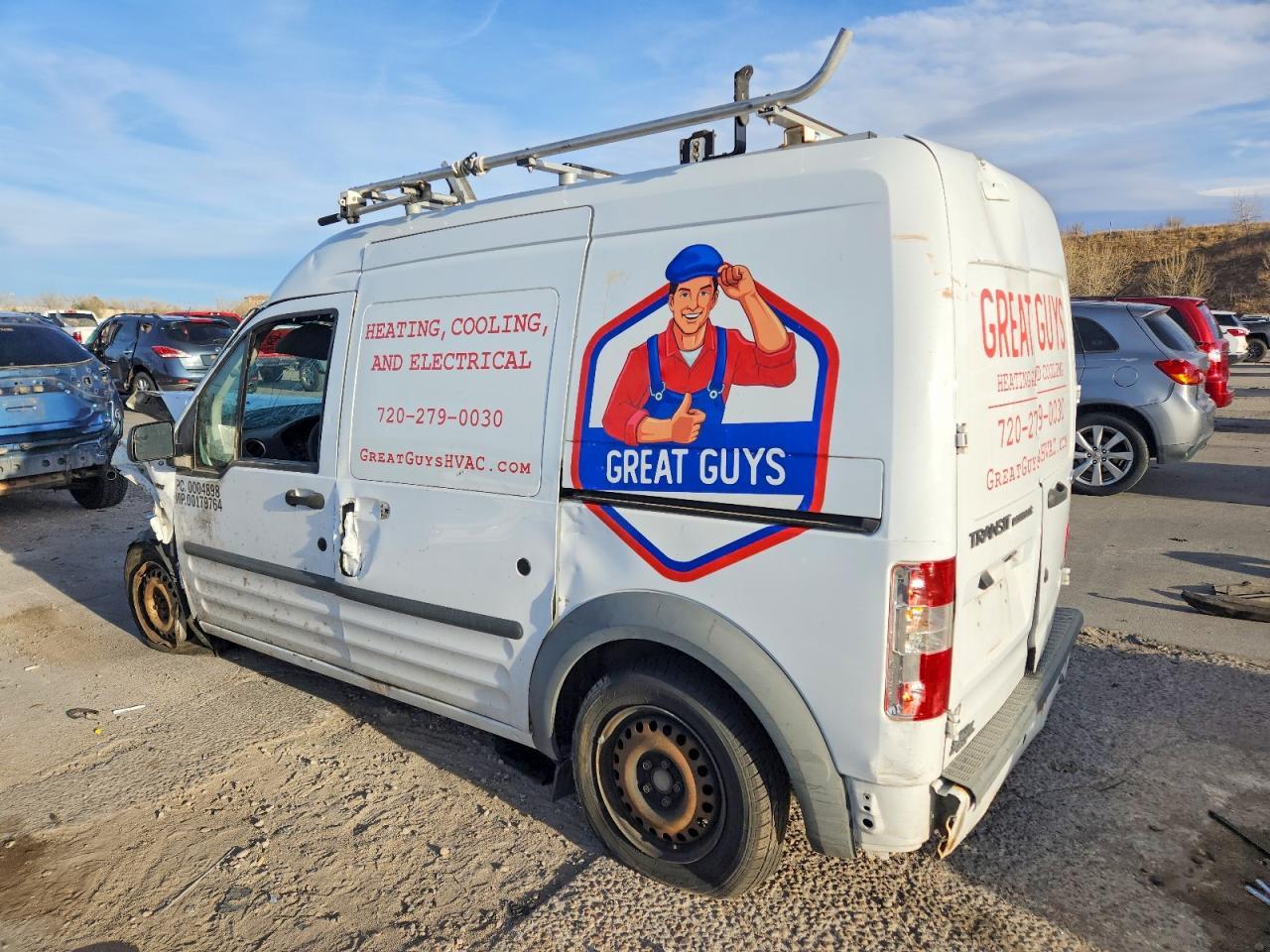 2013 Ford Transit Connect Utility / Service Van - Фото 2