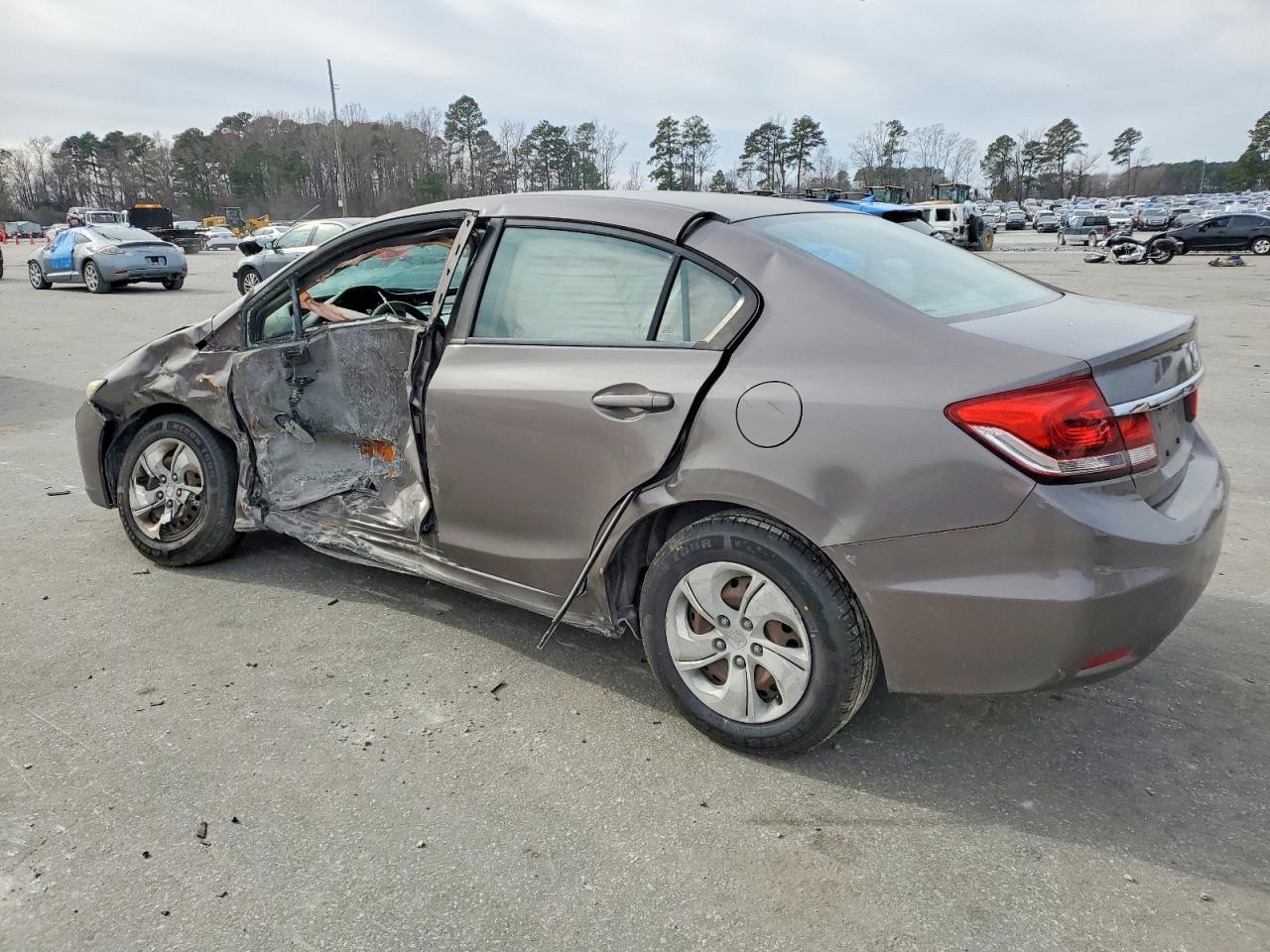 2013 Honda Civic Lx - Фото 2