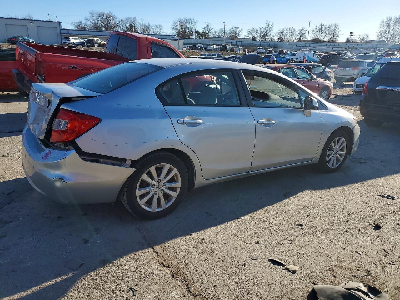 2012 Honda Civic Ex - Фото 3