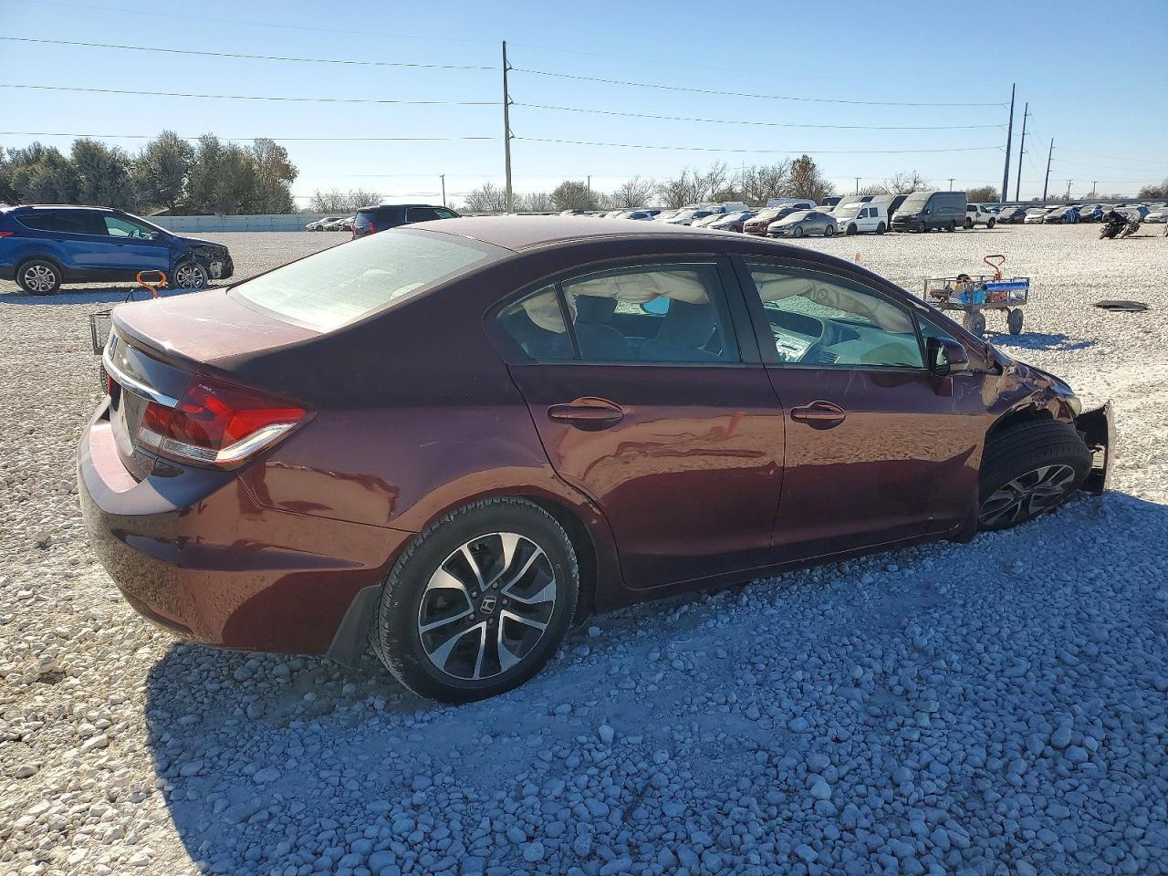 2013 Honda Civic Ex - Фото 3