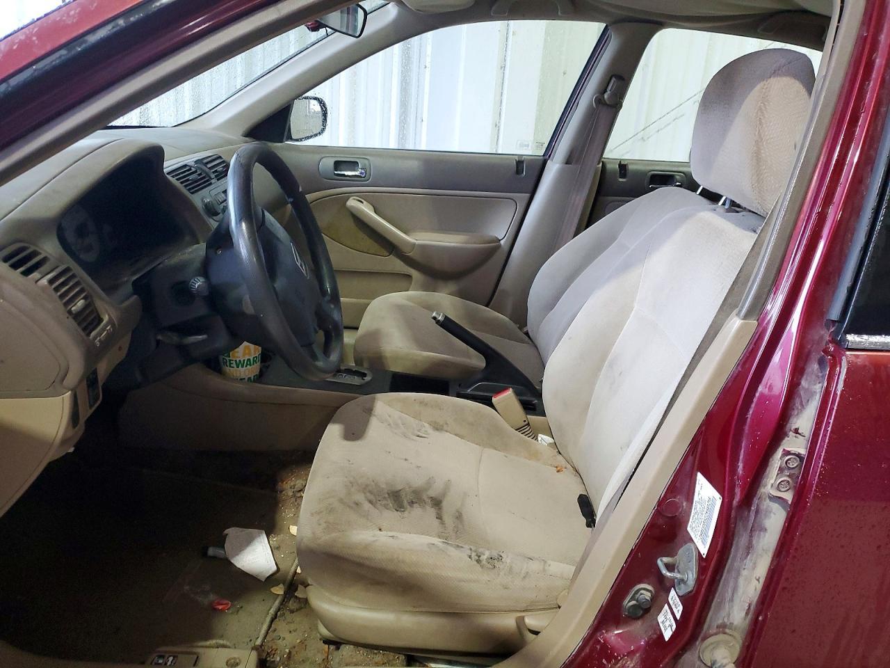 2002 Honda Civic Lx - Фото 7