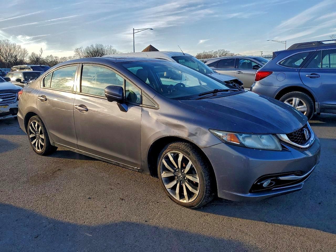 2014 Honda Civic Exl - Фото 4