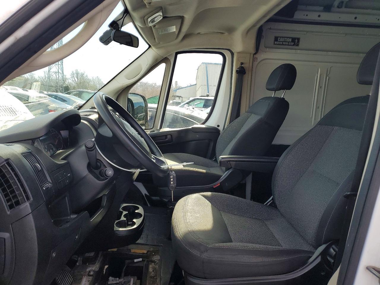 2021 Ram Promaster 3500 Cargo Van High Roof 159 Wb Ext - Image 7