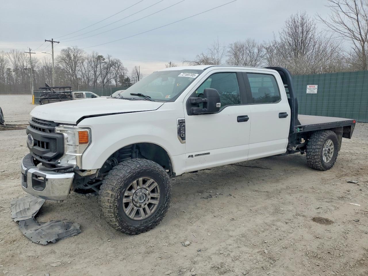2022 Ford F250 Super Duty Flatbed Truck