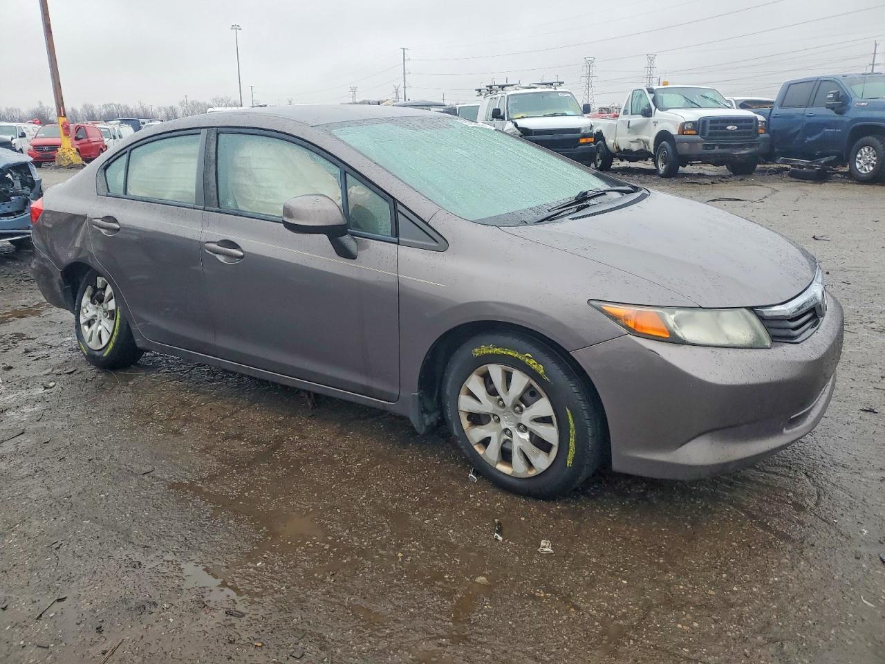 2012 Honda Civic Lx - Фото 4