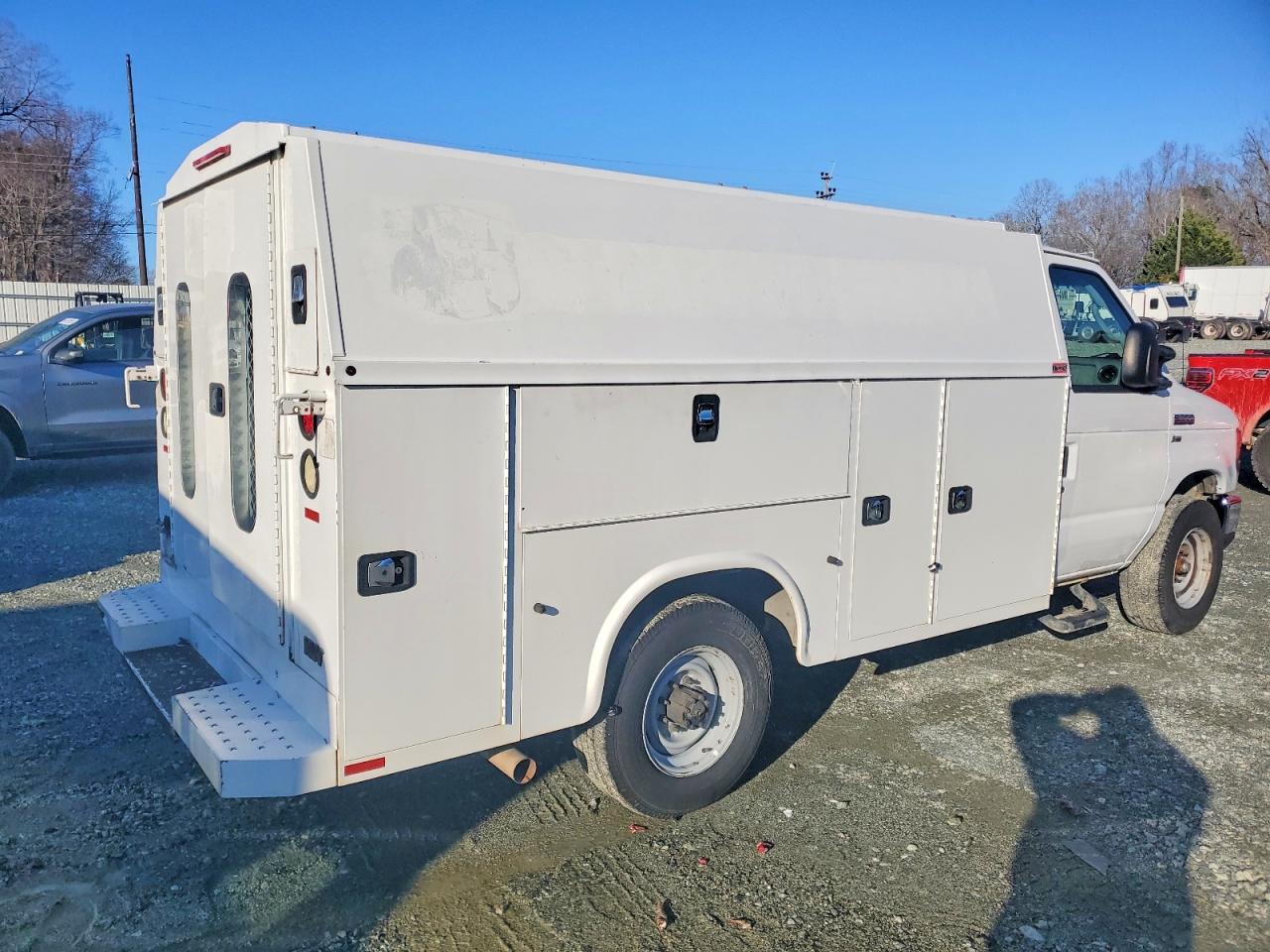 2015 Ford E-350 Sd Utility Box Truck * Pri Fleet * - Фото 3