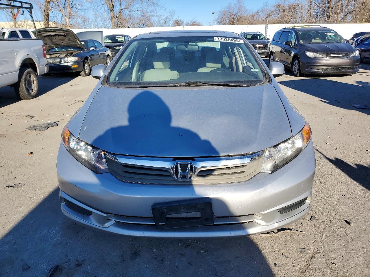 2012 Honda Civic Ex - Фото 5