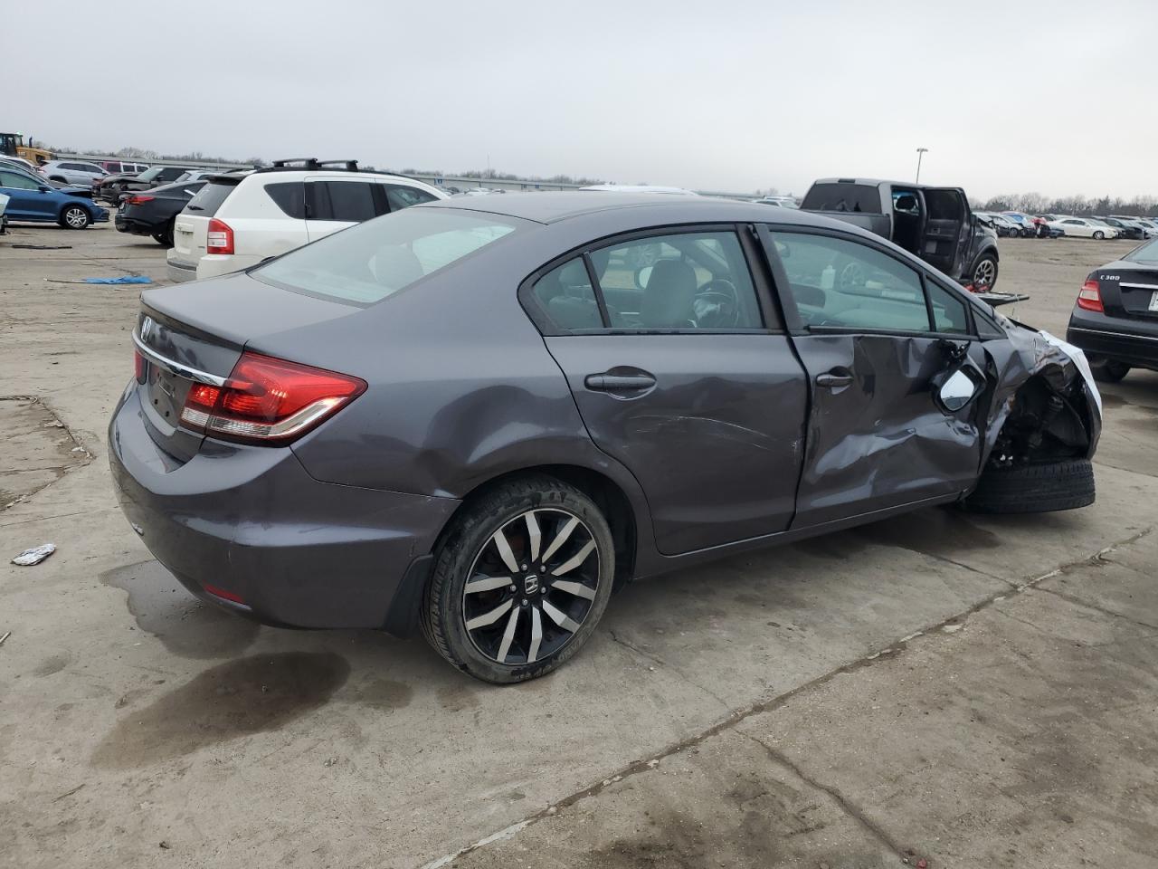 2015 Honda Civic Exl - Фото 3
