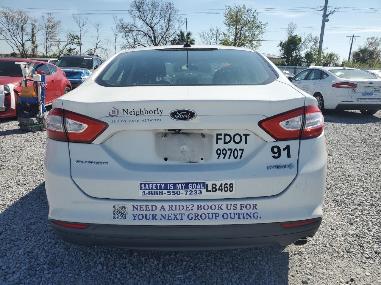 2015 Ford Fusion S Hybrid - Фото 6