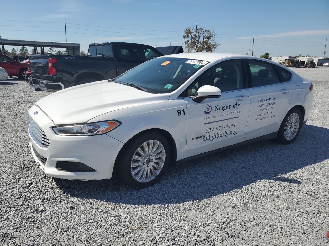 2015 Ford Fusion S Hybrid