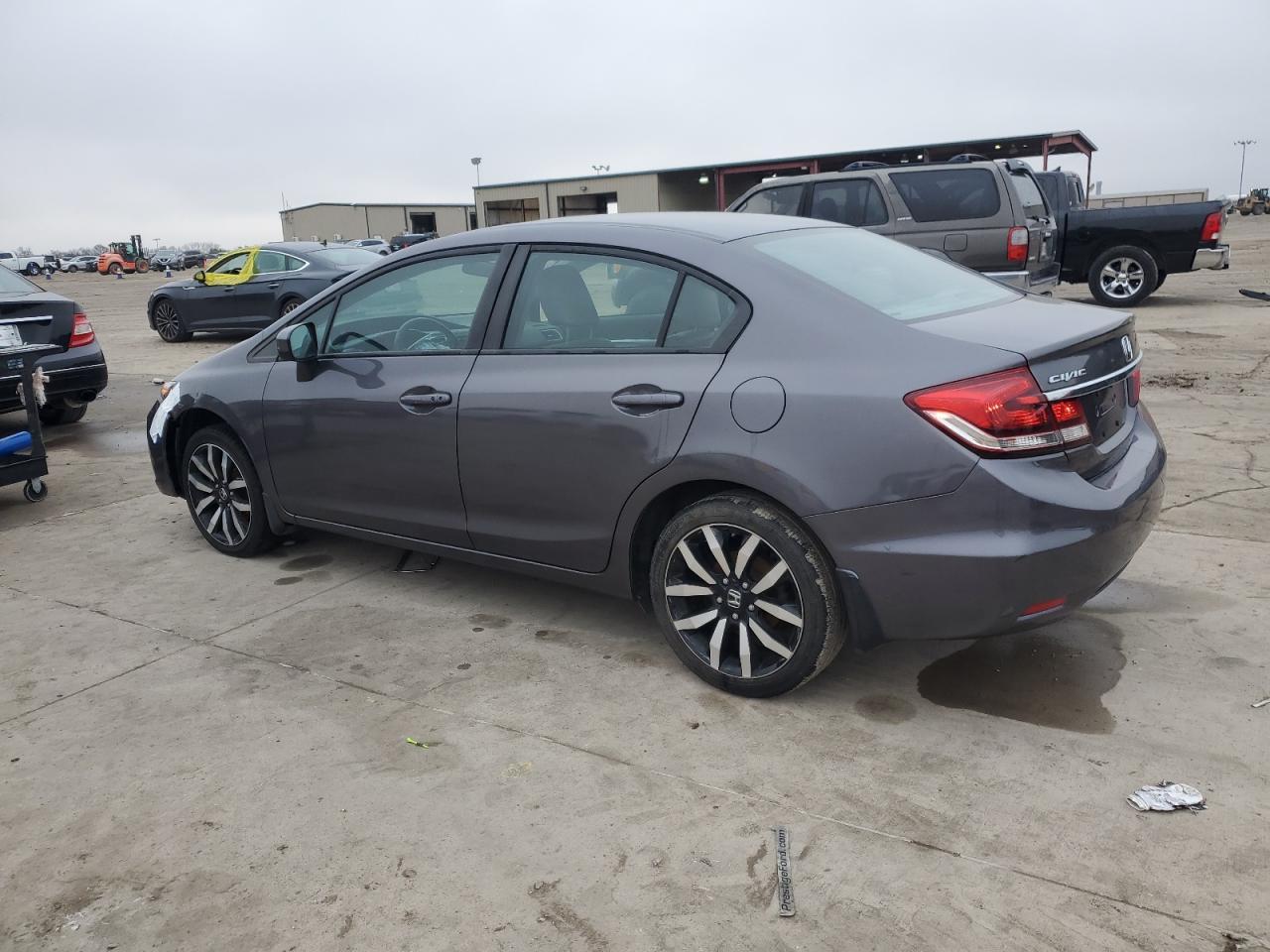 2015 Honda Civic Exl - Фото 2
