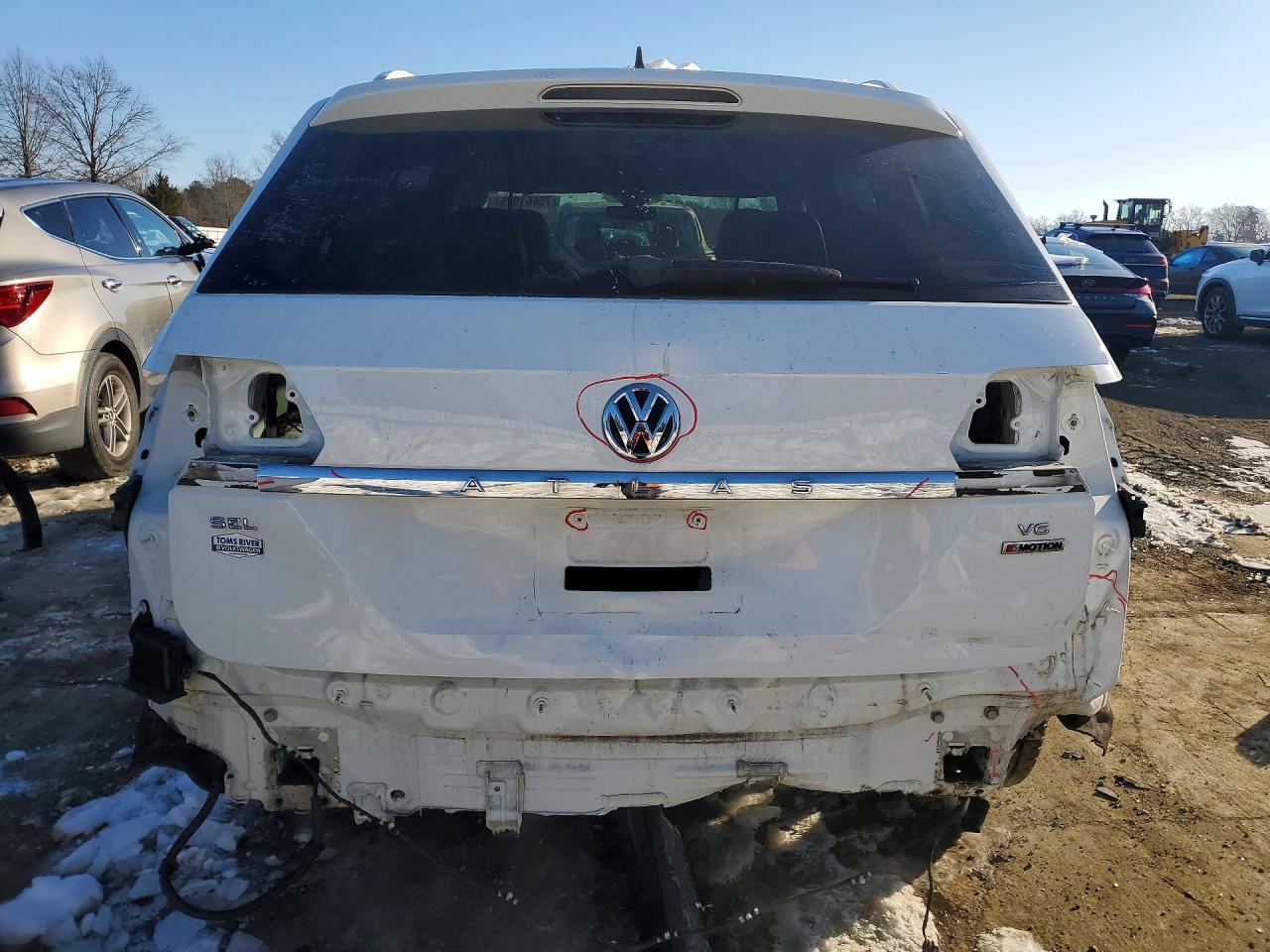 2018 Volkswagen Atlas Sel - Фото 6