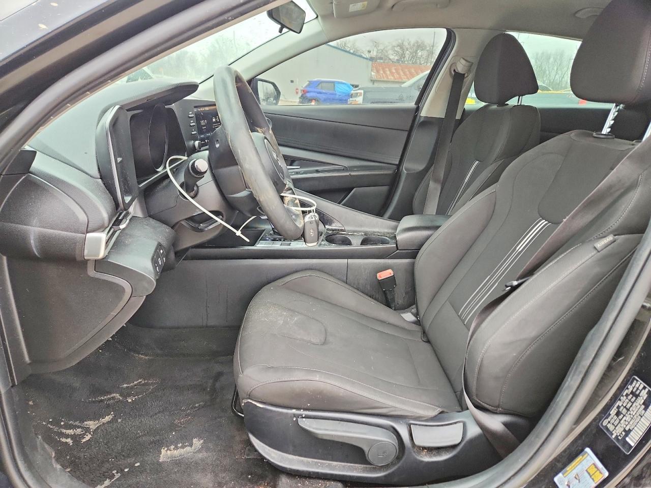 2023 Hyundai Elantra Hybrid 4D Sedan Blue - Фото 7