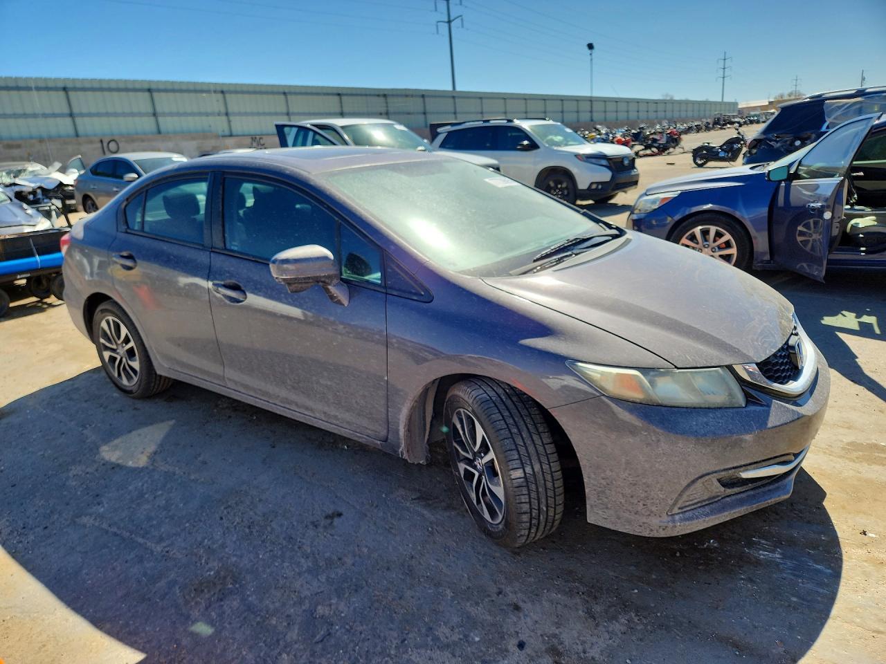 2015 Honda Civic Ex - Фото 4